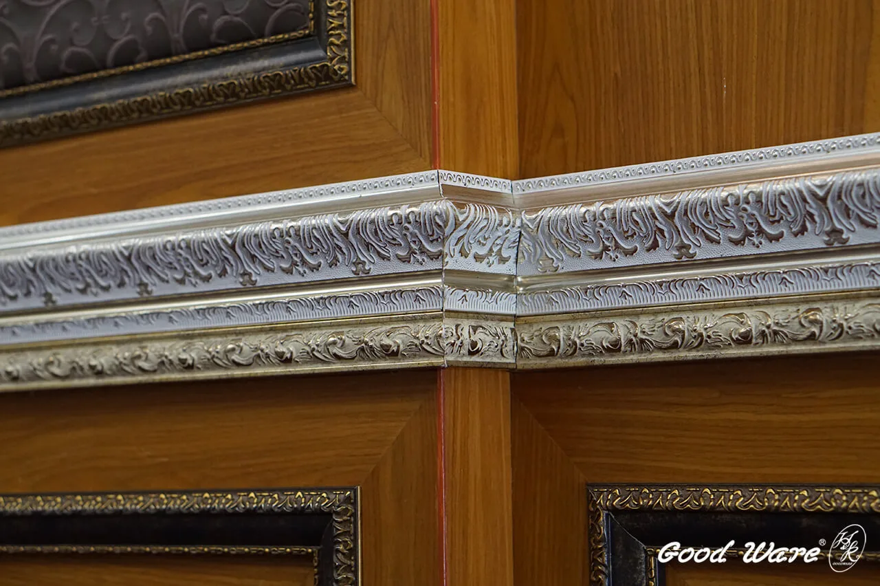 雕花線板做牆面腰線