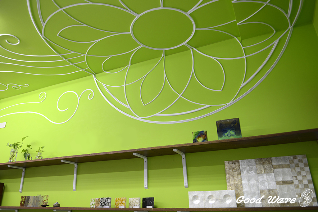 易彎施工於天花板