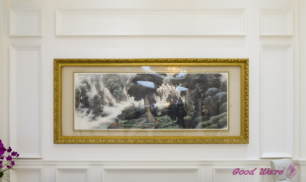 古典畫框實際運用照