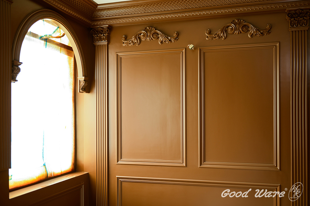 飾花與線板搭配應用實照