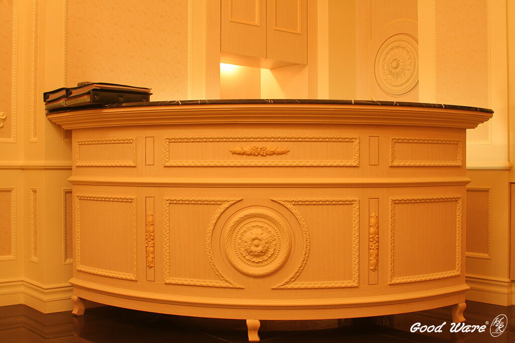 燈座用於櫃檯設計