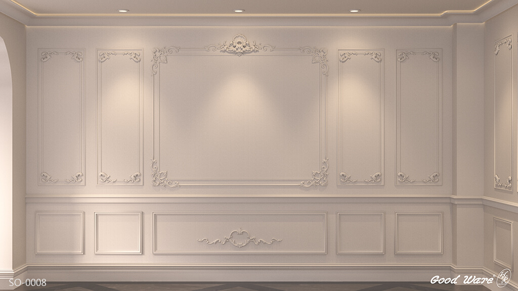 飾花模組搭配牆面