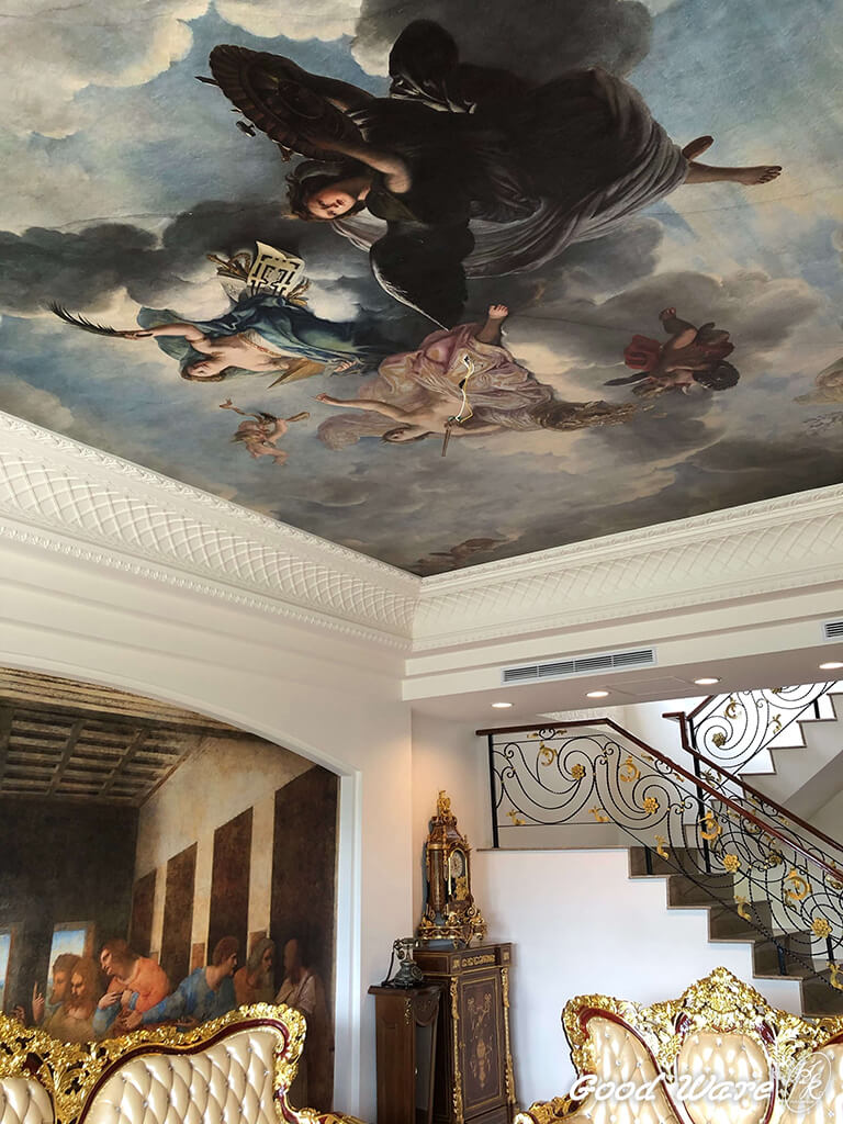 復古案場－大型畫作壁紙