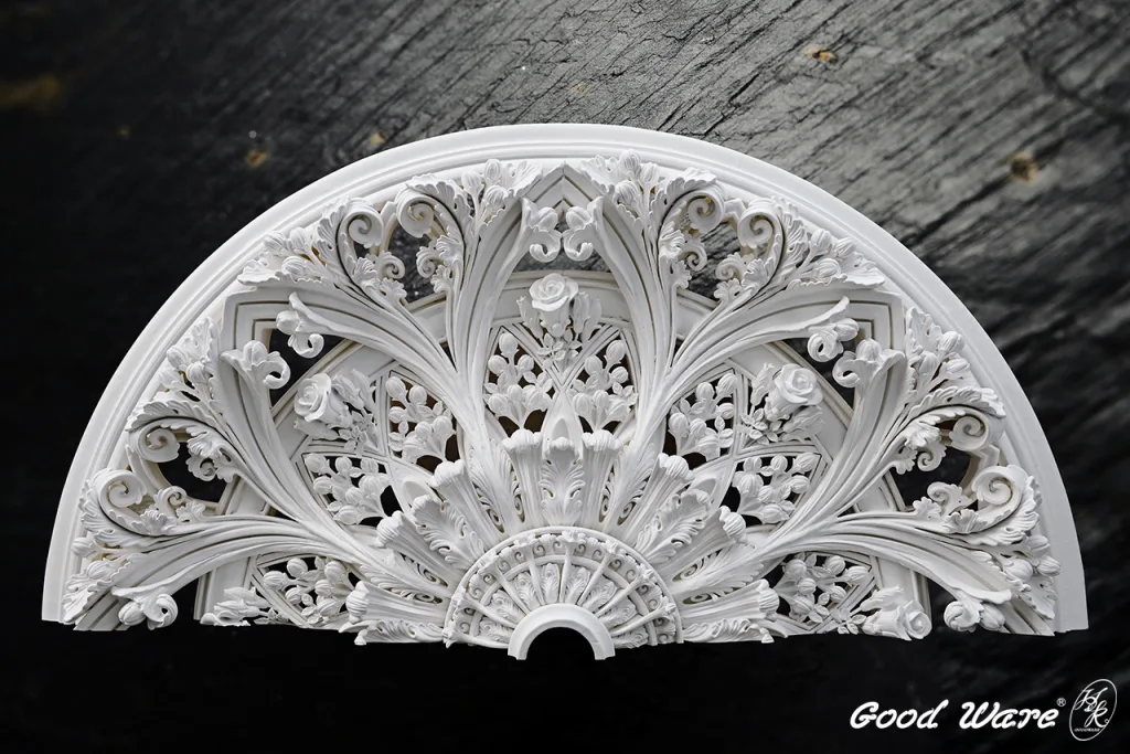 大型硬質PU飾花展示圖