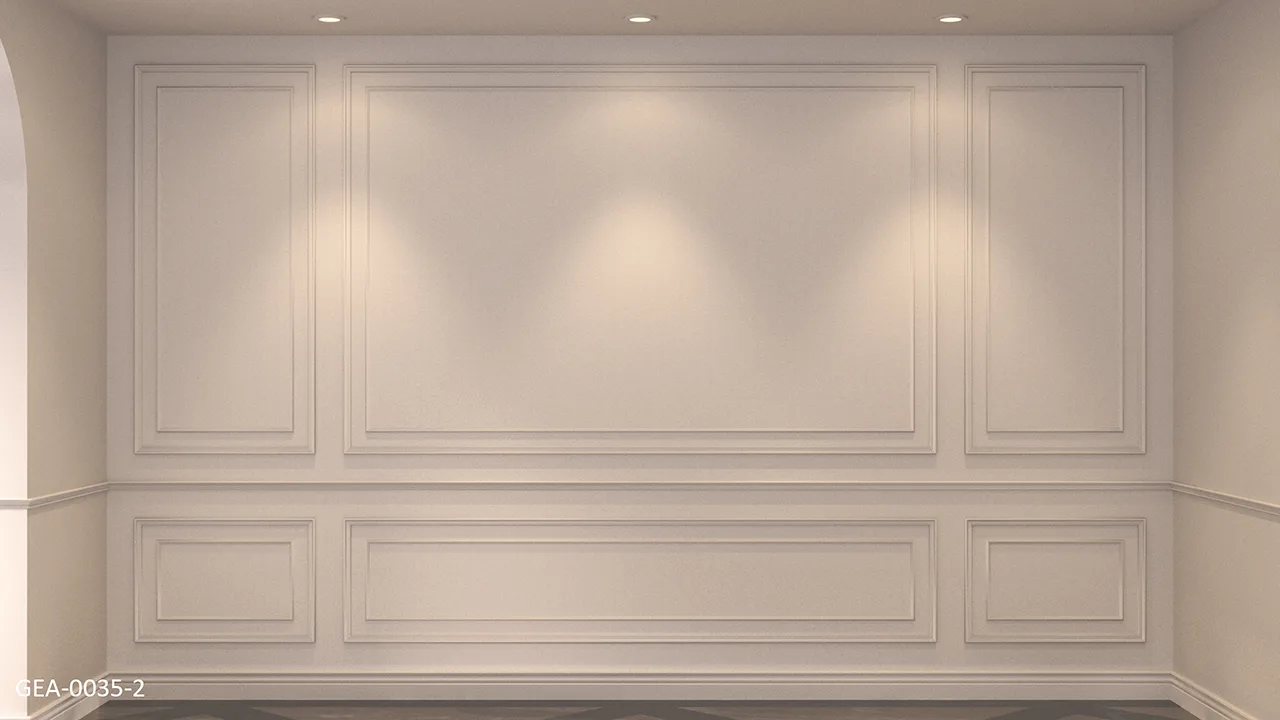 雙框線＋腰線設計效果圖