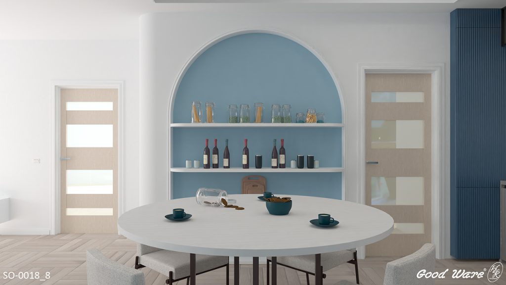 夏日簡約輕裝修｜飯廳