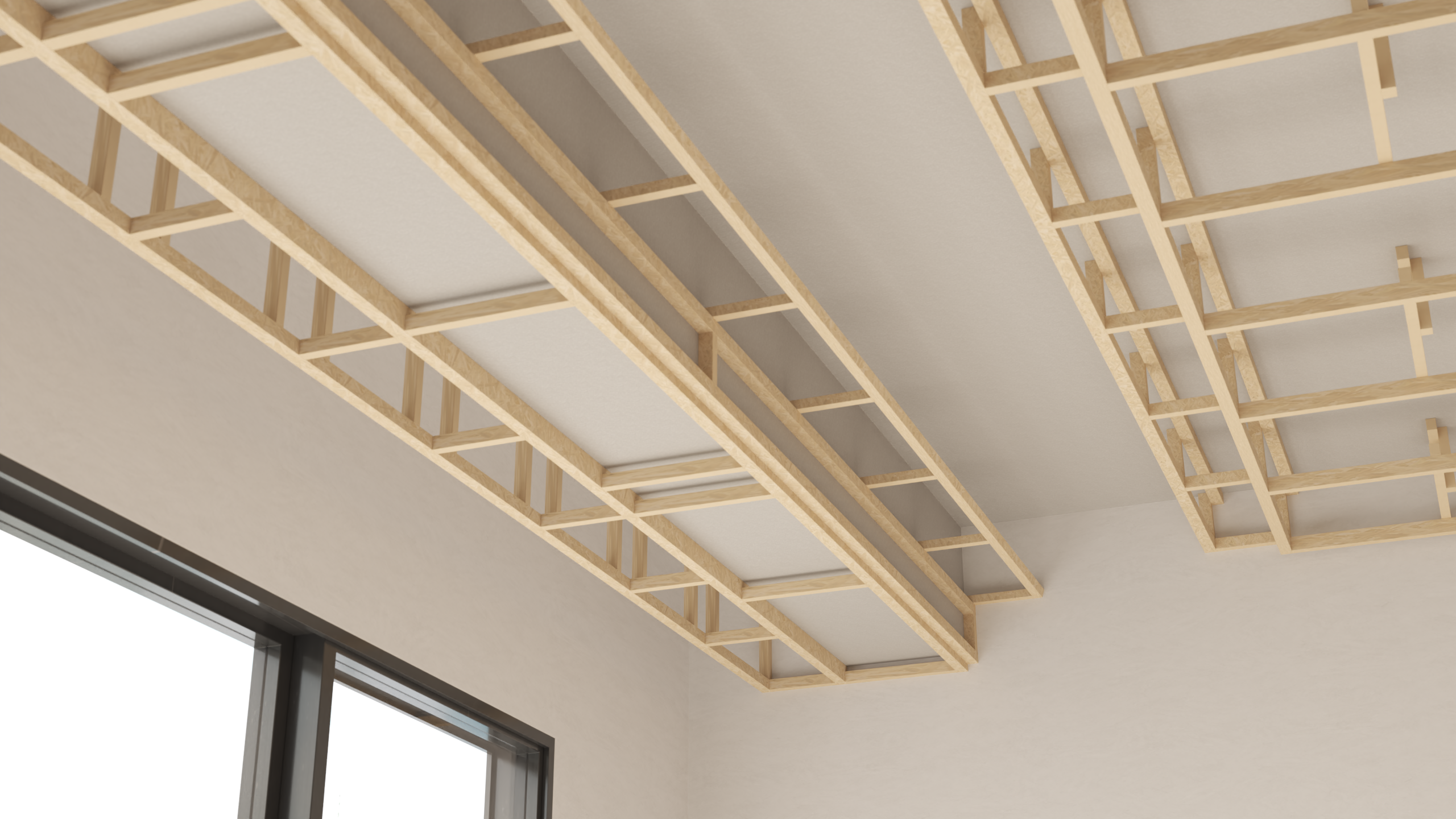 弧形設計PU彎弧線板施工龍骨用料