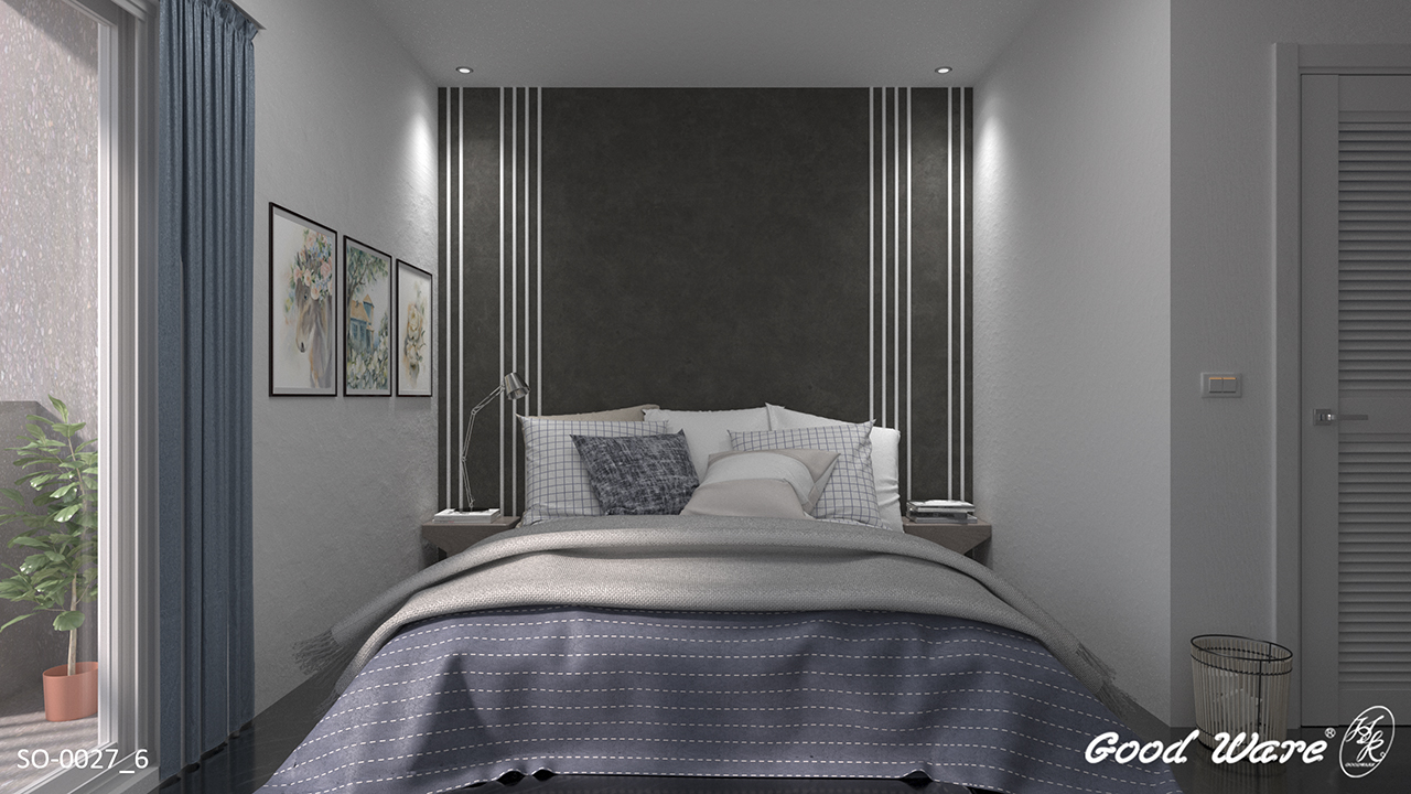 格柵設計用於臥房