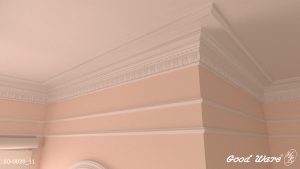 平面線板、雕刻線板運用於天花板及牆面角落